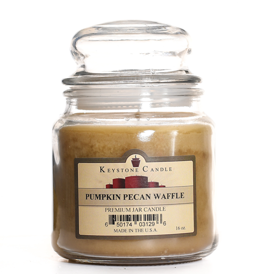 PUMPKIN PECAN WAFFLE CANDLE, PINT JAR
